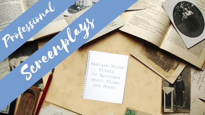 write a professional screenplay, pilot, or short film