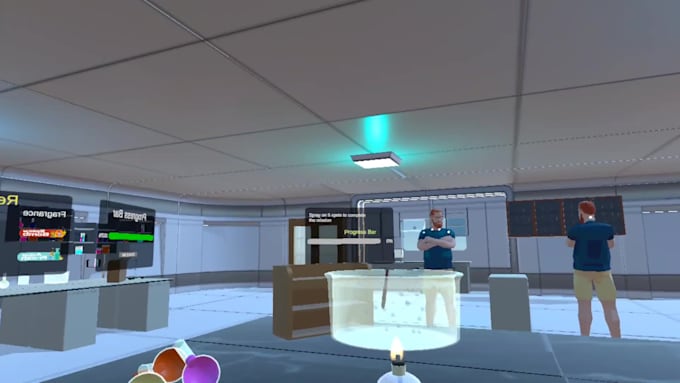 develop and design VR games and virtual reality applications