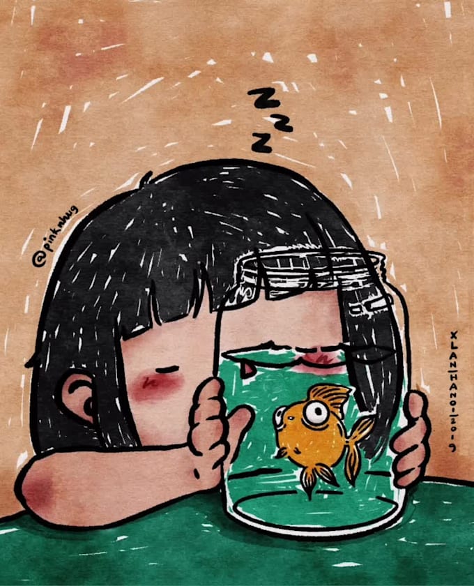 draw whatever you want in my style within  24 hours