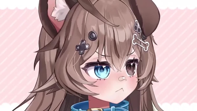 design and rig live2d vtuber model, vtuber avatar,  2d vtuber model, live2d rig