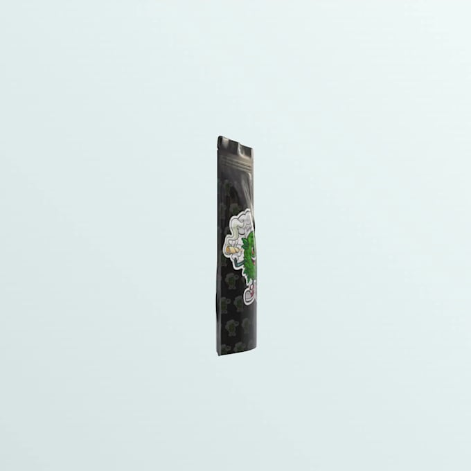 video 3d mock up, product mock up packaging label bag design