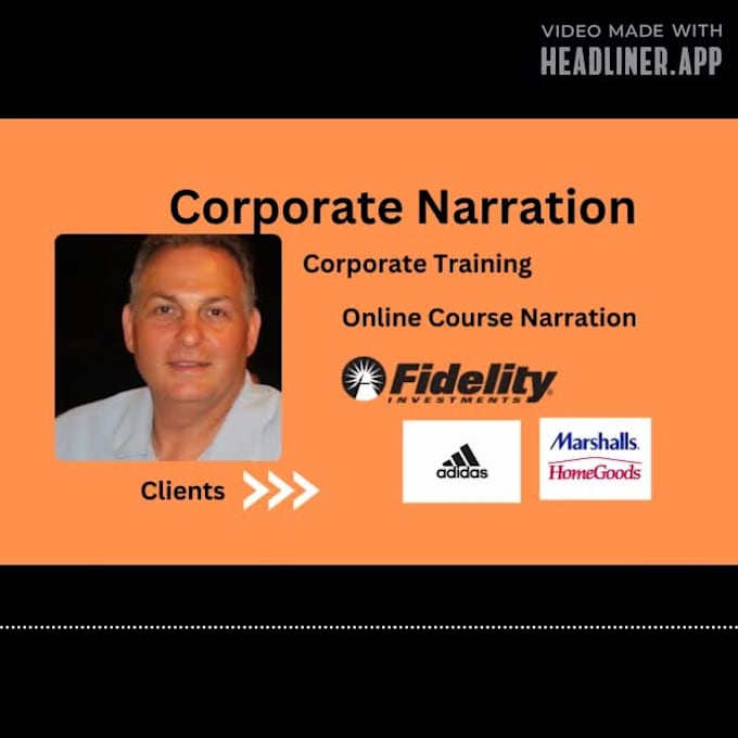 record a corporate training narration