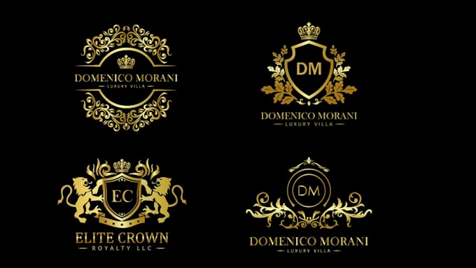 design modern gold luxury logo