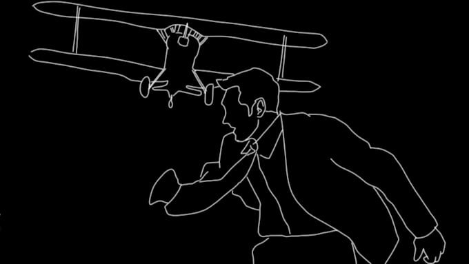 create stunning black and white clip video animation