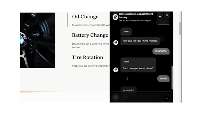 create ai appointment setter chatbot, chat gpt meeting booking chat