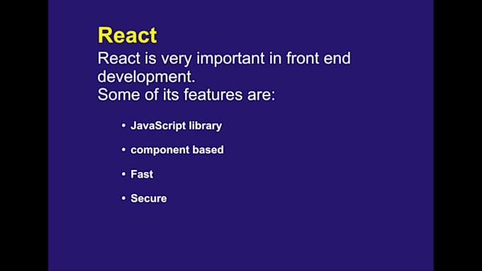 Be your front end web developer using react js css bootstrap by Dennis ...