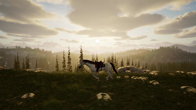 Unreal Engine 4 Realistic Forest vs Red Dead Redemption 2 