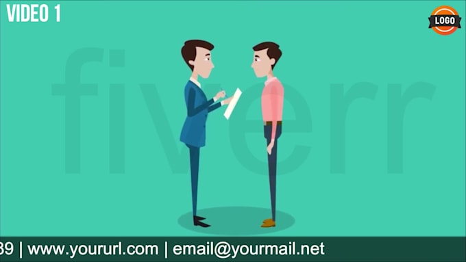 make life or health insurance 2d animated promo video