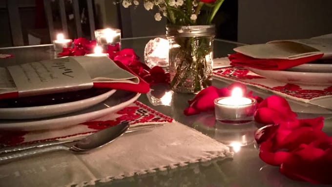 create a menu and tablescape for your dinner party