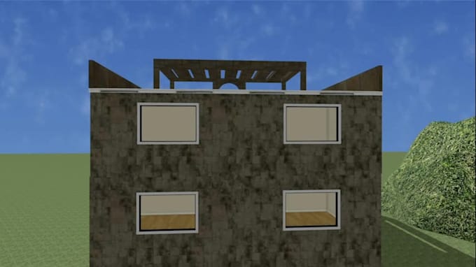 do house exterior design, interior design and 3d rendering