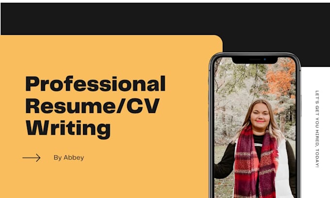 provide professional resume and CV writing services