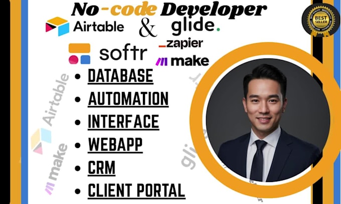 be your airtable database airtable automation softr webapp client portal expert