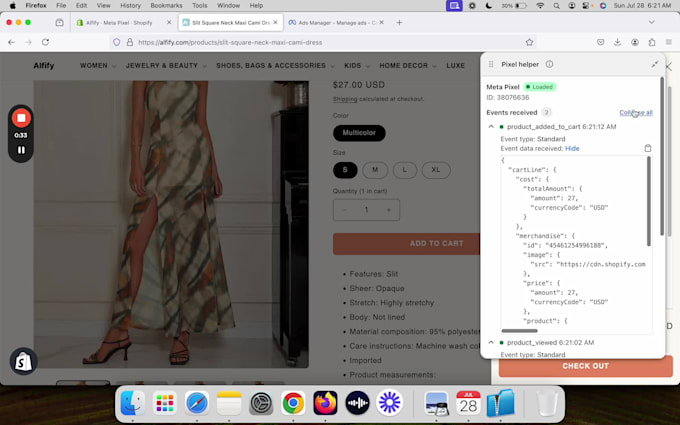 set up the new shopify meta pixel and facebook pixel