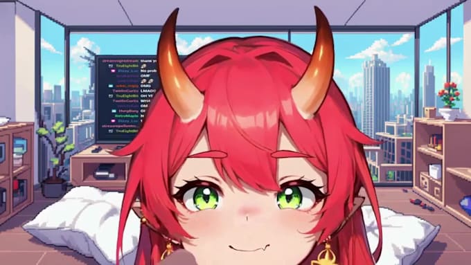 do high quality live2d vtuber model, vtuber assets rigging, facerig, vbridger