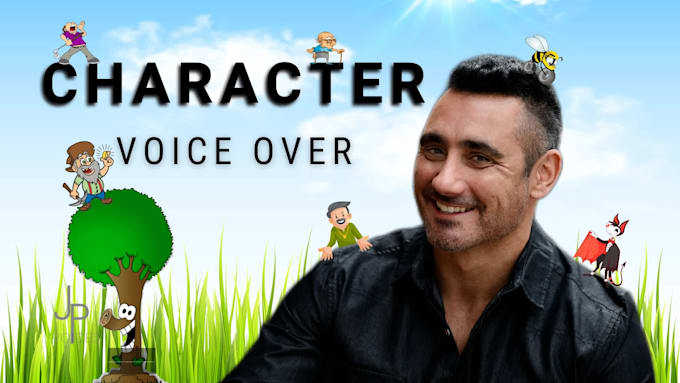 record a character voice over