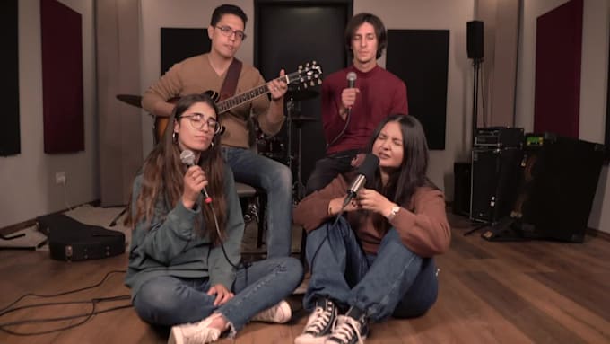 record your vocal harmonies