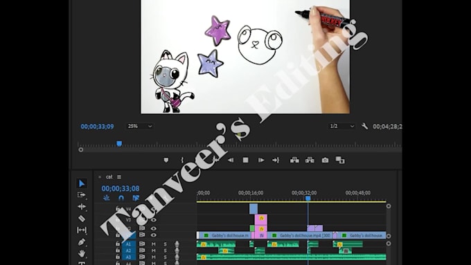 edit kids drawing videos for your youtube channel
