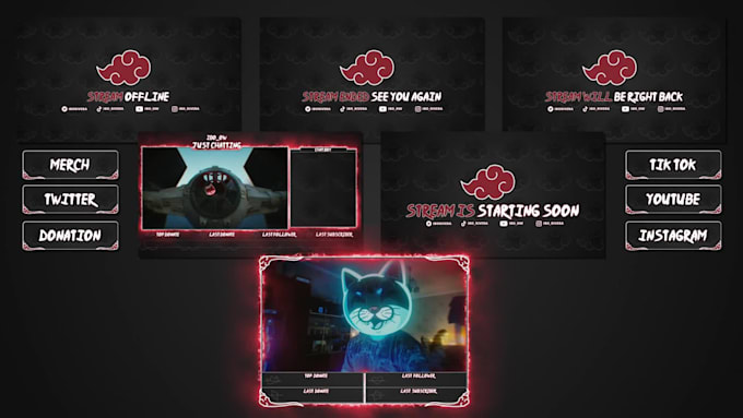 create twitch alerts, animated emotes, twitch overlay, 3d animation