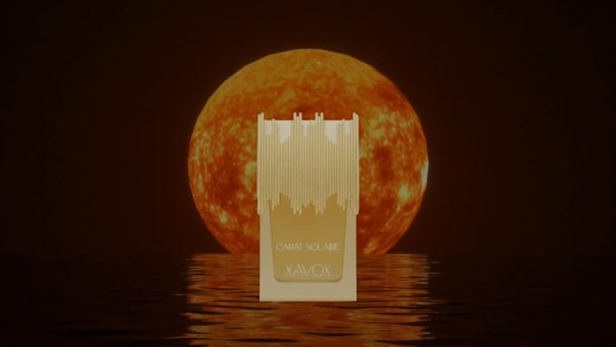create 3d perfume bottle animation video ads, 3d product animation video