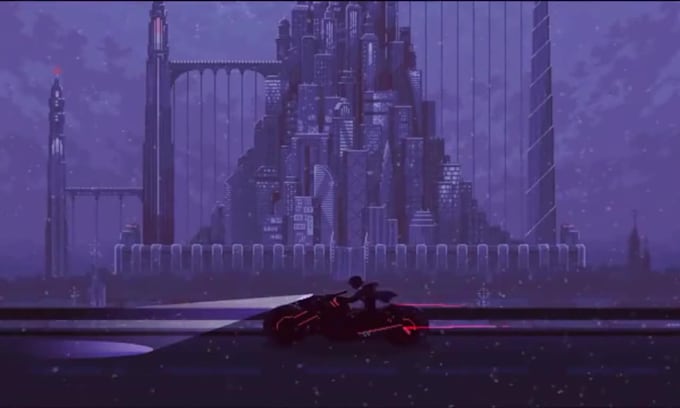 Retro pixel art explainer videos 8bit animation retro game intro pixel ...