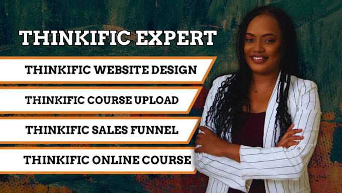 build thinkific website, thinkific expert, thinkific course, thinkific setup