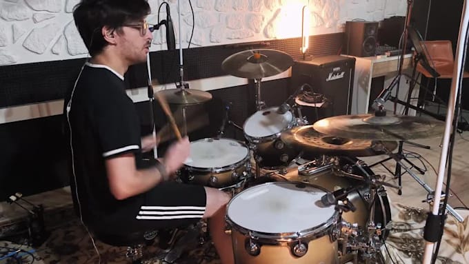 write and record real drums for your song