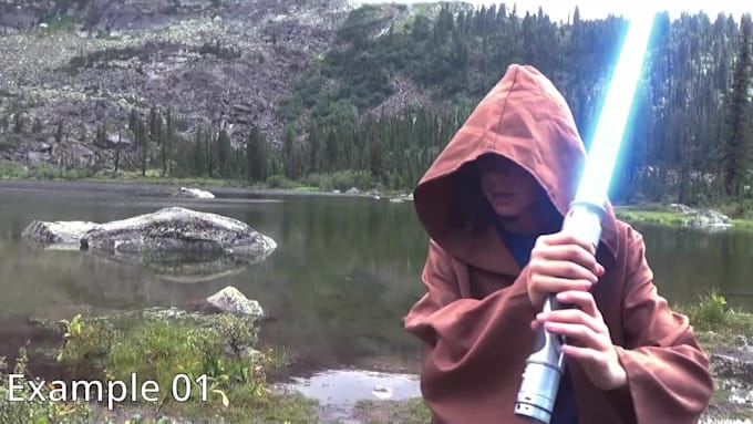 create lightsaber vfx for your photos and videos