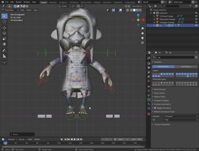 Do 3d rigging and animation for unreal, unity by Umairchaudar530 | Fiverr