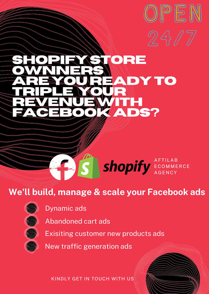 do shopify ads campaign, setup fb ads for shopify traffic