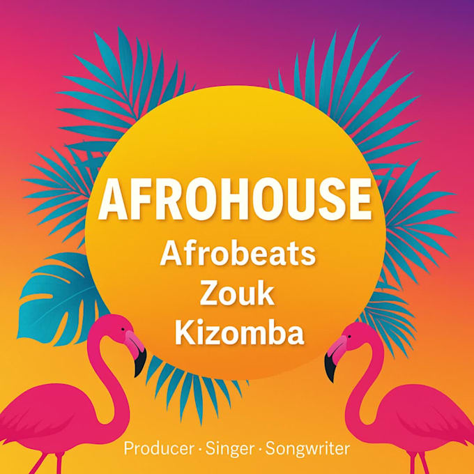 produce and write your next afrobeat, afro house, amapiano, kizomba,zouk, kompa