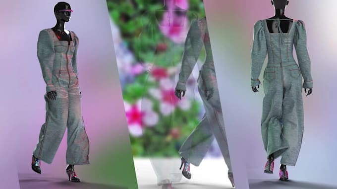 create 3d garment visuals and animations in clo3d