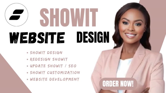 customize showit, website design and redesign, update showit and development