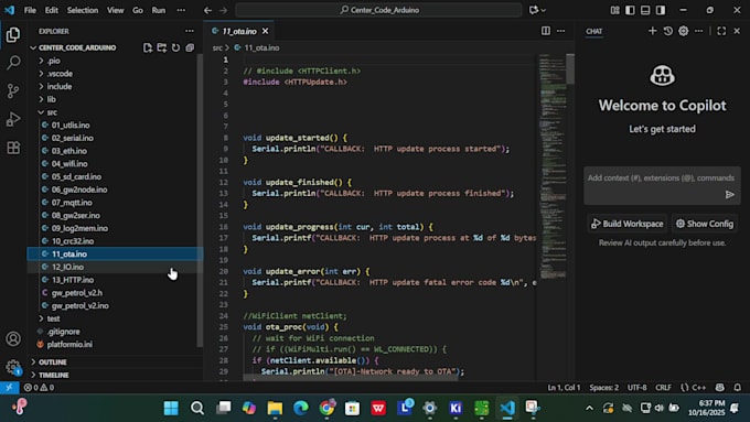do with arduino, esp8266, esp32 coding and programming