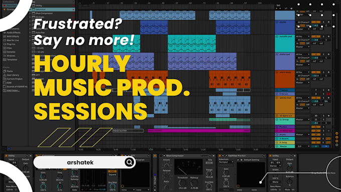 take a 1 hour session on music production