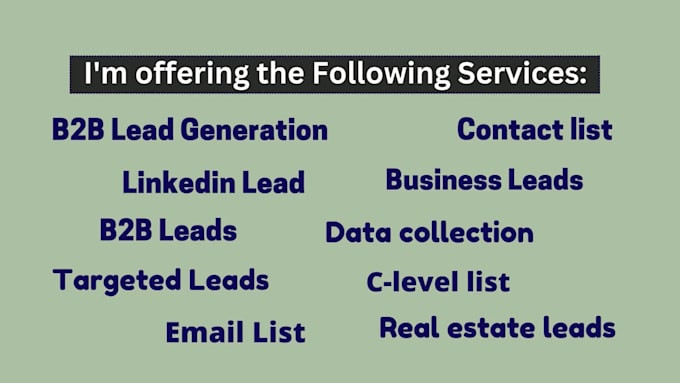 do targeted b2b leads generation and linkedin leads