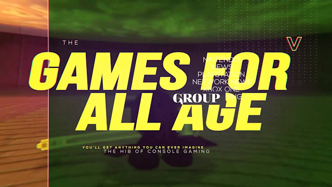 create a stunning gaming intro for youtube