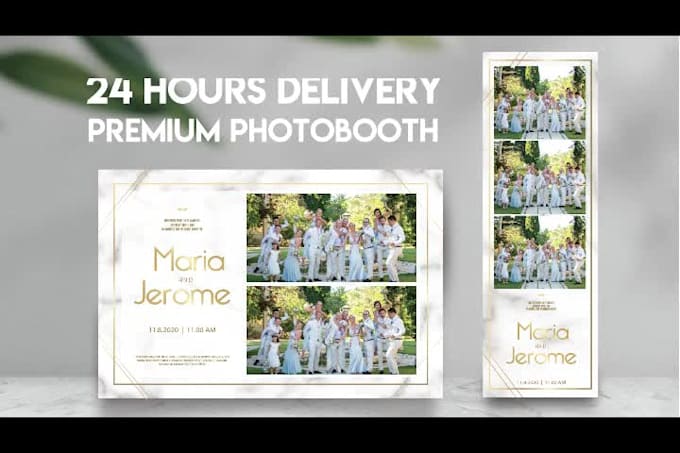 design photobooth templates for your events