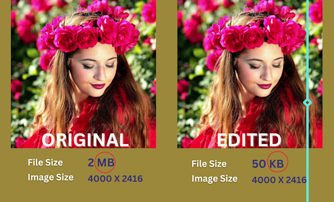 image optimization lighten heavy images to speed up website