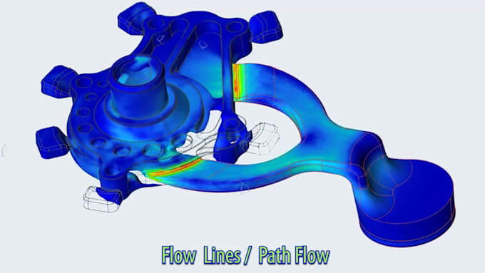 cae analysis for die casting or plastic mold designs