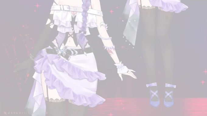 design 2d vtuber model, live 2d rigging, live 2d character for streaming
