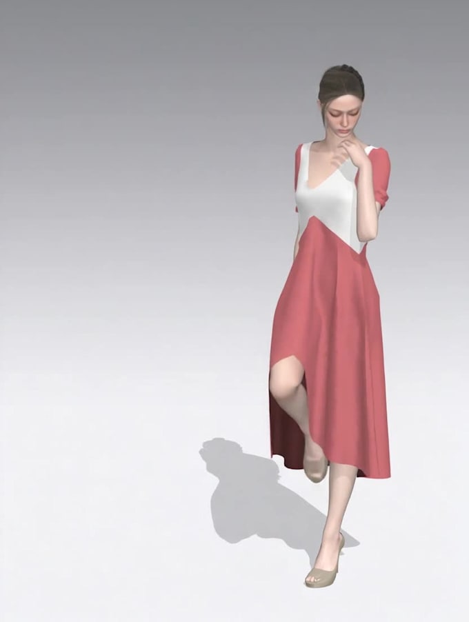 create sewing pattern and 3d garment visualization in clo 3d