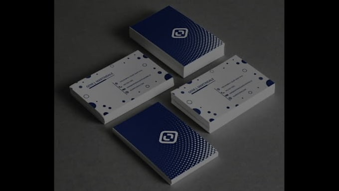design modern and minimal business card