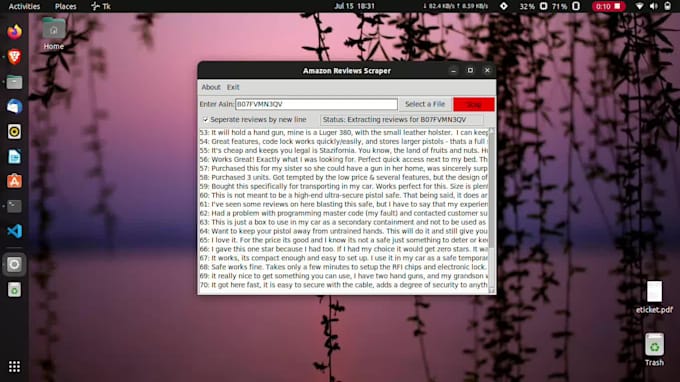 do fast and reliable web scraping and data mining using python