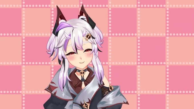 design a fully customized 2d vtuber character to fit you