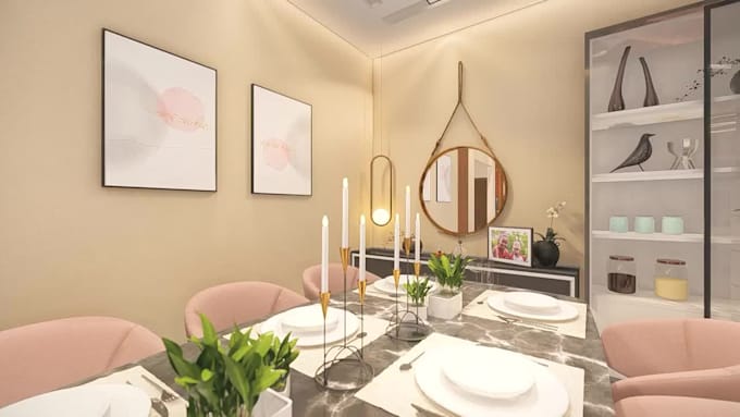 create architectural 3d rendering, animation, walkthrough video