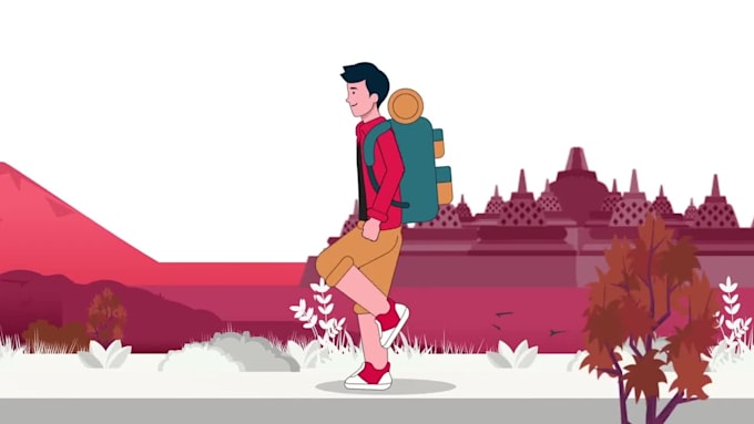 animate kv for campaign or ads