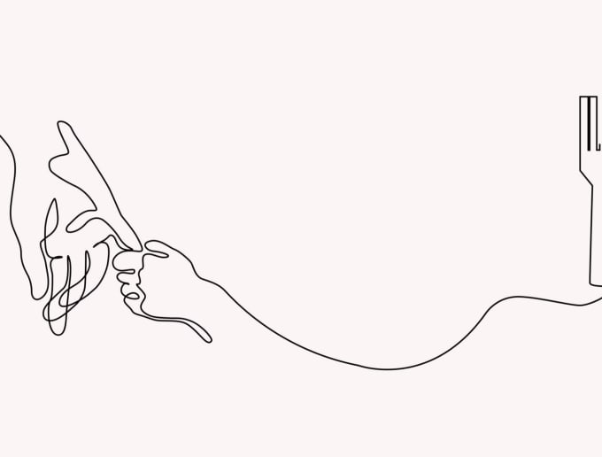 Draw continuous line art animations by Line_art1430 | Fiverr