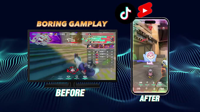 edit your valorant shorts,reels tiktok from boring gameplay