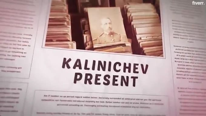 provide expert history documentary video editing