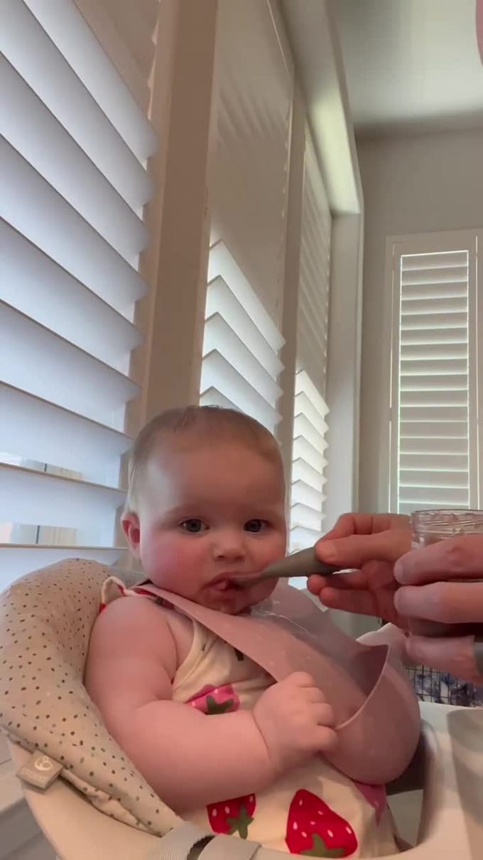 do a baby shoutout product influencer video